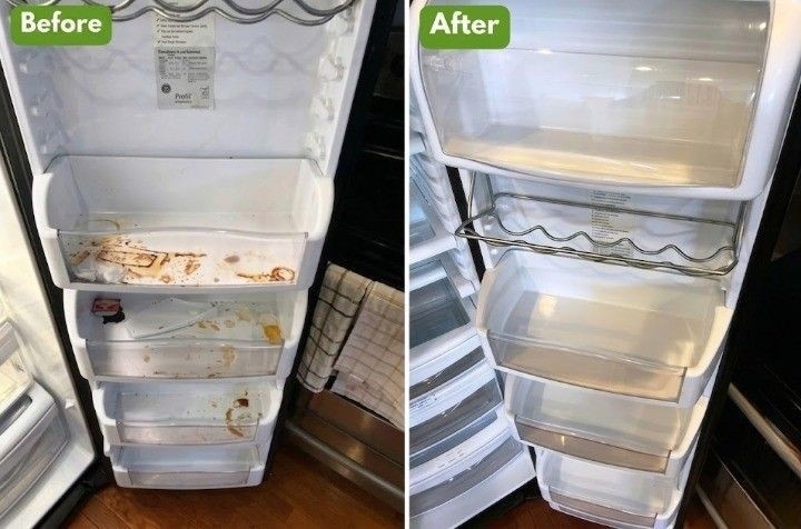 Professional residential cleaning result